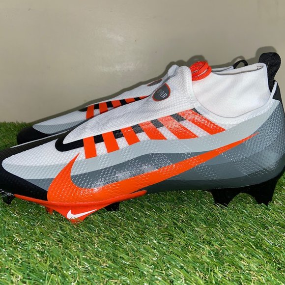 Nike Vapor Edge Pro 360 Football Cleats DV0778-004 Orange White Men’s Size 13 main image 5